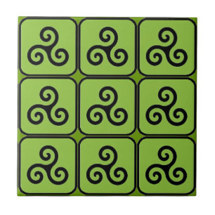 Dessous de verre à carreaux Celtic Triskele