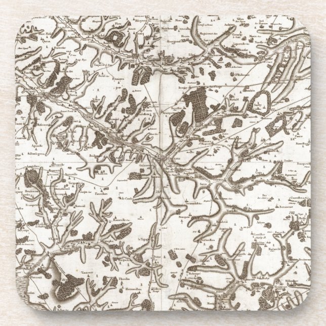 Dessous-de-verre Abbeville (Devant)