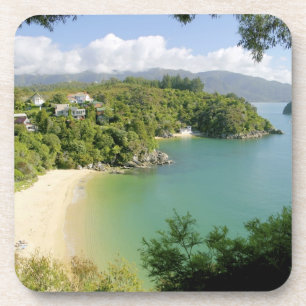 Dessous-de-verre Able Tasman NP, Nelson, Nouvelle-Zélande. Les nomb