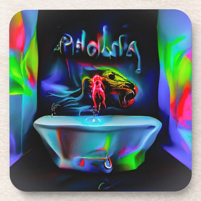 Dessous-de-verre Ablutophobie 2 (Devant)