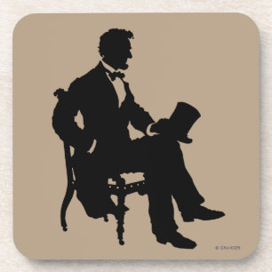 Dessous-de-verre Abraham Lincoln