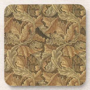 Dessous-de-verre Acanthus Feuilles de William Morris, Antique Texti