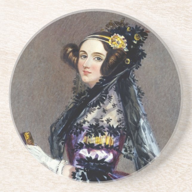 Dessous de verre Ada Lovelace (Devant)