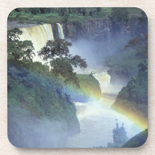 Dessous-de-verre Afrique, Ethiopie, Nil Bleu, Cataract. (Devant)