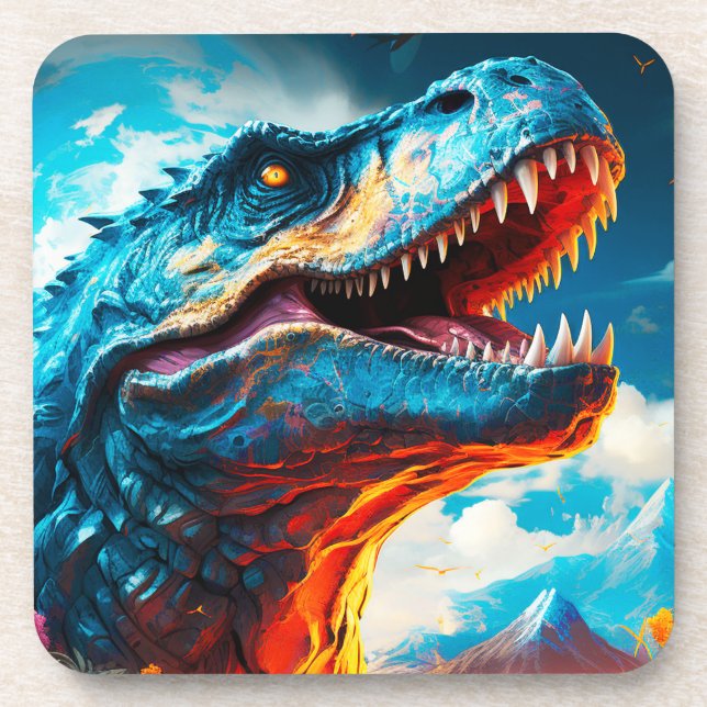 Dessous-de-verre Ai Dinosaur (Devant)