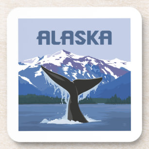 Dessous-de-verre Alaska   Baleine