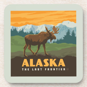 Dessous-de-verre Alaska Oie frontière