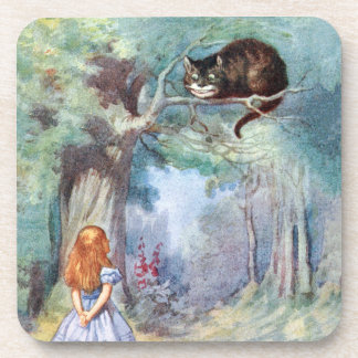 Dessous-de-verre Alice au pays des merveilles Cheshire Chat Dessous