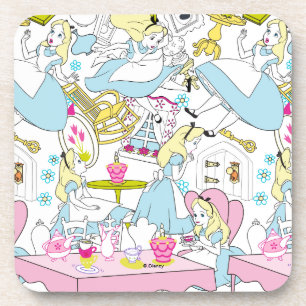 Dessous-de-verre Alice au pays des merveilles   Motif surdimensionn