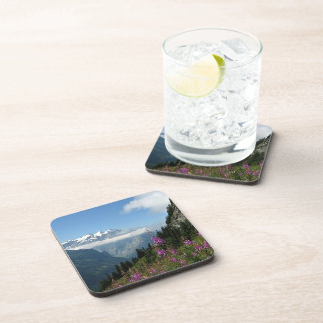 Dessous-de-verre Alpes - Suisse (Côté Droit)