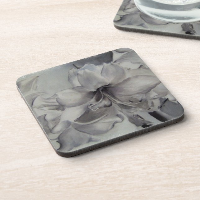 DESSOUS DE VERRE AMARYLLIS (Côté gauche)