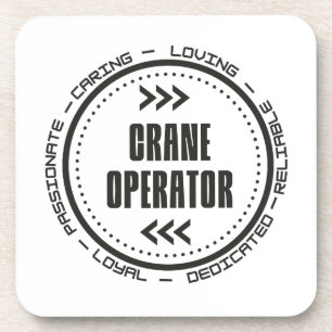 Dessous-de-verre Amazing Crane Operator