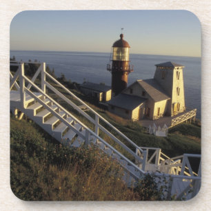 Dessous-de-verre Amérique du Nord, Canada, Québec, péninsule de Gas