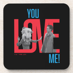Dessous-de-verre AMIS™   Citation You Love Me