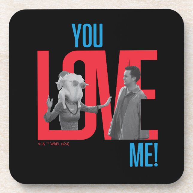 Dessous-de-verre AMIS™ | Citation You Love Me (Devant)