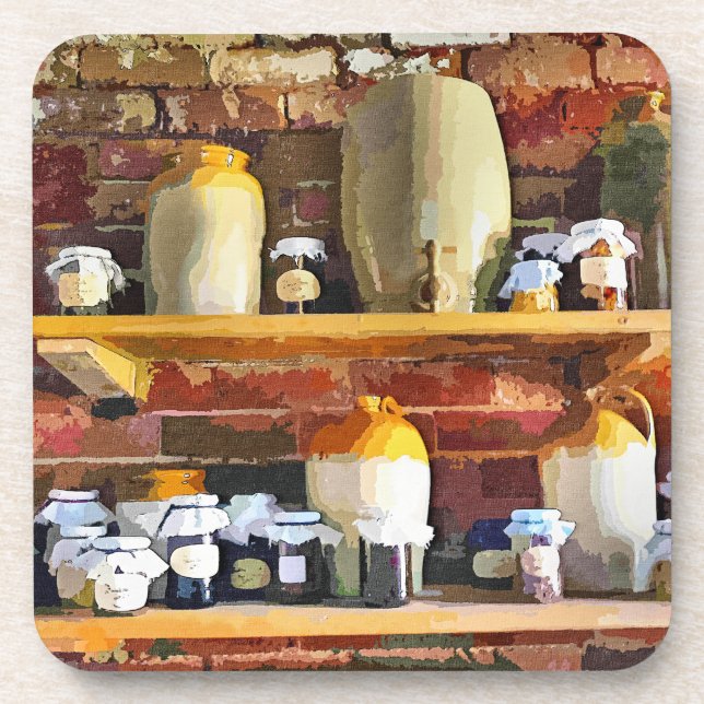 DESSOUS-DE-VERRE ANCIENNE ANGLETERRE (Devant)