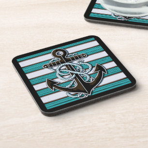 Dessous-de-verre Ancre nautique