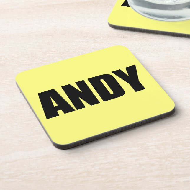 Dessous-de-verre Andy (Côté gauche)