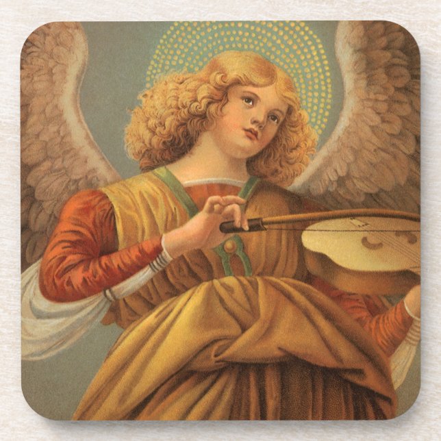 Dessous-de-verre Ange de la Renaissance jouant du violon Melozzo da (Devant)