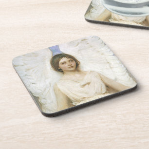 Dessous-de-verre Ange par Abbott Thayer, Beaux-arts victoriens vint