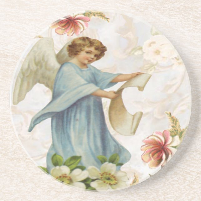 Dessous de verre angélique (Devant)