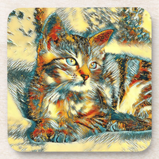 Dessous-de-verre AnimalArt_Cat_015
