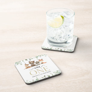 Dessous-de-verre Animaux des bois, Forêt, Un sauvage, Premier anniv