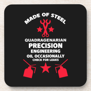 Dessous-de-verre Anniversaire quadragénaire