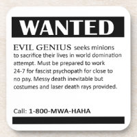 Annonce Recherchée de génie mauvais