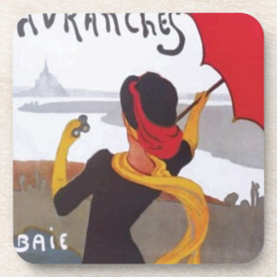 Dessous-de-verre Annonce vintage Voyage Français 1910
