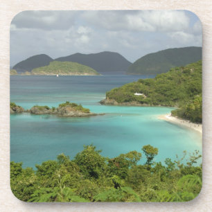 Dessous-de-verre Antilles, îles Vierges américaines, St. John, Trun