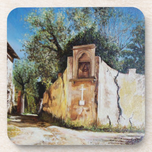 Dessous-de-verre APRÈS-MIDI À RIMAGGIO / Vue Toscane