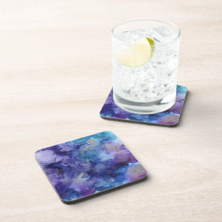 Dessous-de-verre Aquarelle violette