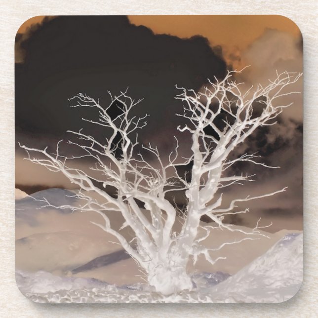 DESSOUS-DE-VERRE ARBRE D'HIVER (Devant)