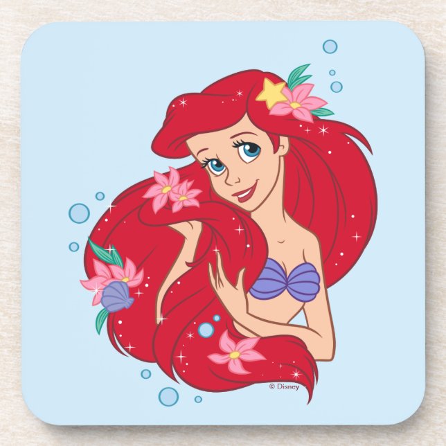 Dessous-de-verre Ariel Ocean Beauty Bloom (Devant)