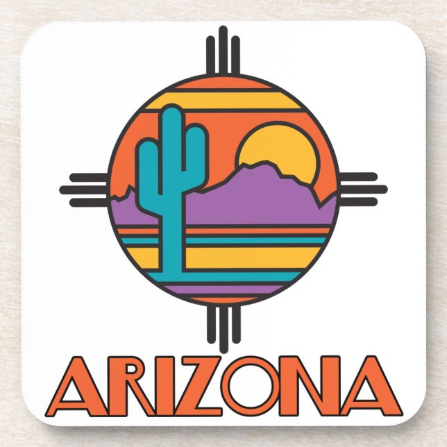 Dessous-de-verre Arizona Mandella (Devant)