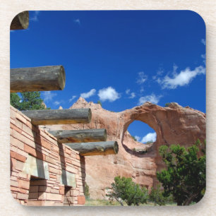 Dessous-de-verre Arizona, Window Rock. Capitale des Navajos
