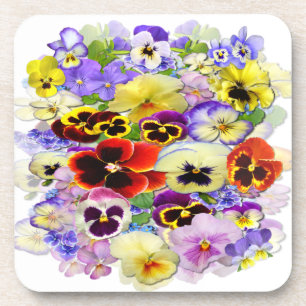 Dessous-de-verre Arrangement de Pansy