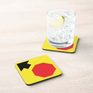 Dessous-de-verre Arrêter à l'avant Forme de diamant dessous de verr