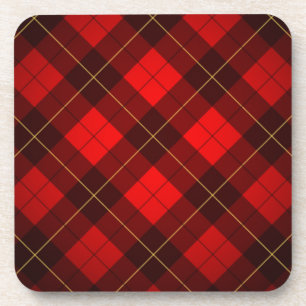 Dessous-de-verre Arrière - plan de tartan de Wallace