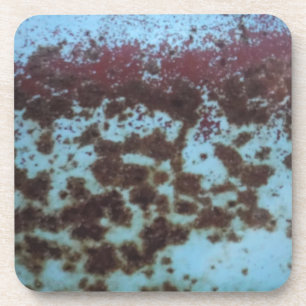 Dessous-de-verre arrière - plan turquoise bleu et violet rouillé