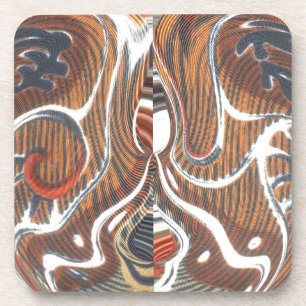 Dessous-de-verre Art Abstrait africain