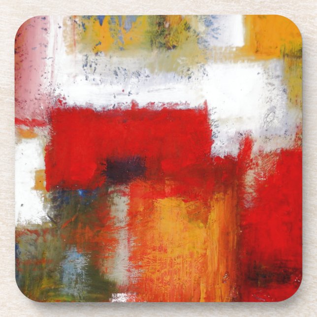 Dessous-de-verre Art Abstrait moderne (Devant)