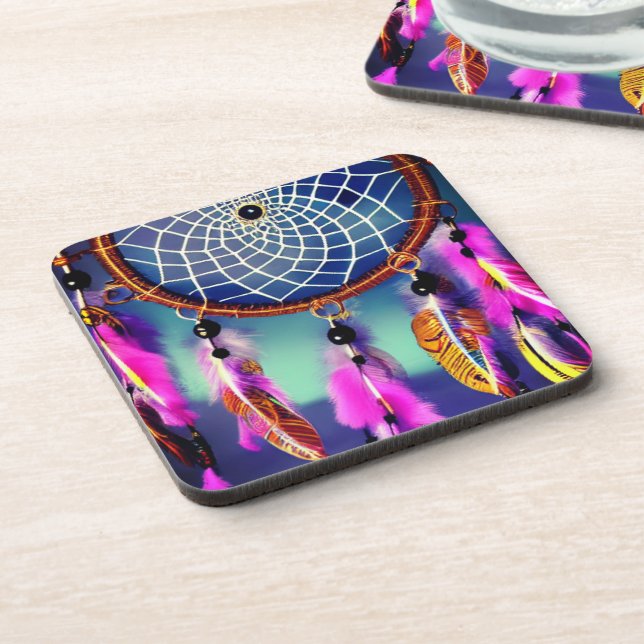 Dessous-de-verre Artsy Dream Catcher (Côté gauche)
