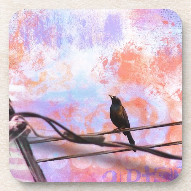 Dessous-de-verre Artsy Grackle (Devant)