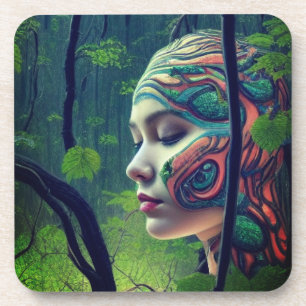 Dessous-de-verre Artsy Lady