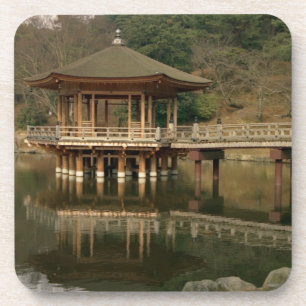 Dessous-de-verre Asie, Japon, Nara, Temple à Nara