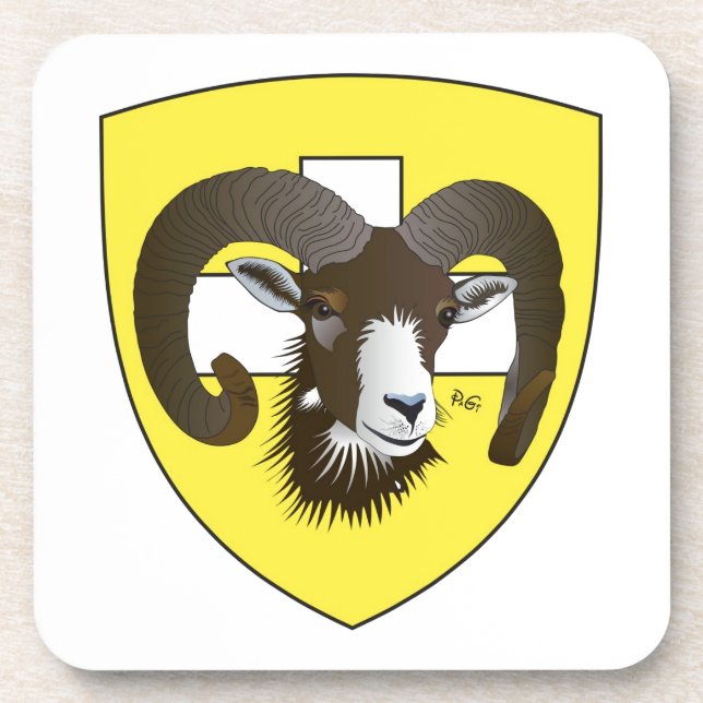 Dessous-de-verre Assistant en liège de Schaffhouse (Devant)