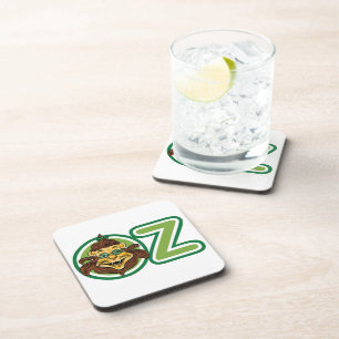 Dessous-de-verre Assistant vintage d'Oz, Lion dans la Lettre O