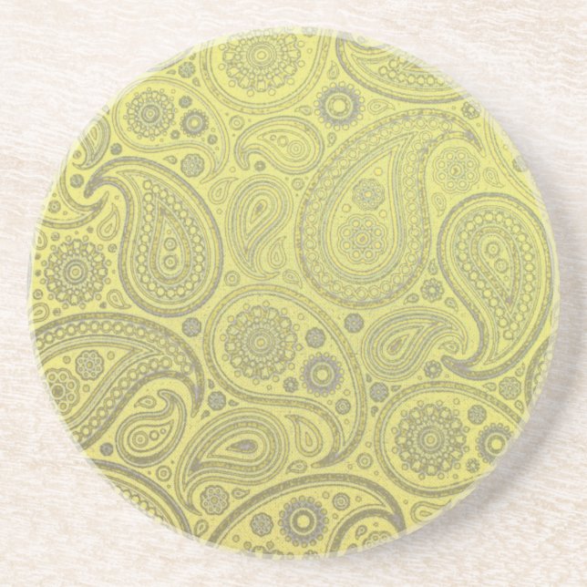 Dessous de verre au citron miel (Devant)